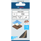 Bosch Schleifband X440 Best for Wood and Paint, 13x457mm, K60 3 Stück, für Elektrofeilen