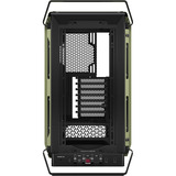 Corsair WARTHOG Airflow , Tower-Gehäuse olivgrün, Tempered Glass