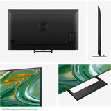 Hisense ULED 75E8S MiniLED , QLED-Fernseher 189 cm (75 Zoll), schwarz/dunkelgrau, UltraHD/4K, Triple Tuner, Subwoofer, 144Hz Panel