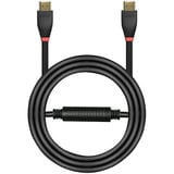 Lindy HDMI 2.0 18G Kabel schwarz, 25m, Aktiv