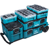 Makita MAKTRAK Erweiterungs-Werkzeugbox XL, Werkzeugkiste blau/schwarz