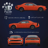 Ravensburger 3D Puzzle Iconics: Dodge Challenger R/T Scat Pack Widebody 