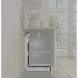 Respekta KMCH7800I-45, Autarkes Kochfeld schwarz, mit Integrierter Dunstabzugshaube