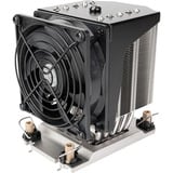 SilverStone XE04-4189B, CPU-Kühler silber/schwarz, 92 mm