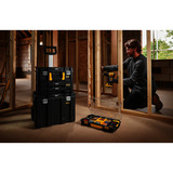 Stanley Organiser FATMAX PRO-STACK , Werkzeugkiste schwarz/transparent