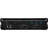 Targus USB-A DV4K Dock Generalüberholt, Dockingstation schwarz, DisplayPort, HDMI, USB-C