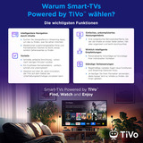 Telefunken XF40TP900S, LED-Fernseher 102 cm (40 Zoll), schwarz, FullHD, TiVo OS-Betriebssystem