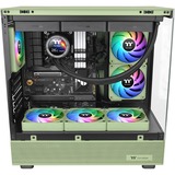 Thermaltake CT120 EX Reverse ARGB Sync PC Cooling Fan, Gehäuselüfter hellgrün, 3er Pack, 120 mm