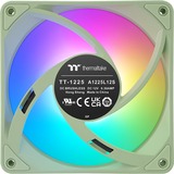 Thermaltake CT120 EX Reverse ARGB Sync PC Cooling Fan, Gehäuselüfter hellgrün, 3er Pack, 120 mm