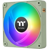Thermaltake CT120 EX Reverse ARGB Sync PC Cooling Fan, Gehäuselüfter hellgrün, 3er Pack, 120 mm