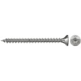 fischer Spanplattenschraube PowerFast 4,0x35 Senkkopf TX 200 Stück, mit Vollgewinde, Edelstahl A2