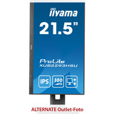 iiyama ProLite XUB2293HSU-B7, LED-Monitor 54.5 cm (21.5 Zoll), schwarz (matt), FullHD, IPS, Adaptive-Sync, Einstellbarer Standfuß, 100Hz Panel