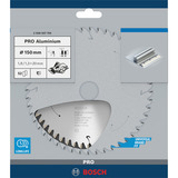 Bosch PRO Aluminium cordless Kreissägeblatt, Ø 150mm, 52Z Bohrung 20mm, für Akku-Handkreissägen
