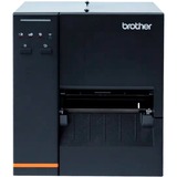 Brother TJ4120TN, Etikettendrucker schwarz, USB, USB-Host, LAN, RS-232C, Thermotransferdruck