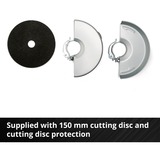 EINHELL Professional Akku-Winkelschleifer AXXIO 18/150, 18Volt rot/schwarz, ohne Akku und Ladegerät