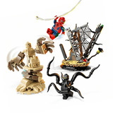 LEGO 76334 Marvel Super Heroes Großer Showdown: Spider-Man vs. Sandman, Konstruktionsspielzeug 