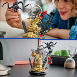 LEGO 76334 Marvel Super Heroes Großer Showdown: Spider-Man vs. Sandman, Konstruktionsspielzeug 