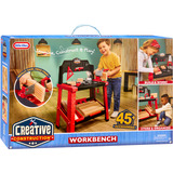 MGA Entertainment Little Tikes Creative Construction - Werkbank, Kinderwerkzeug 