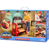 MGA Entertainment Little Tikes Creative Construction - Werkbank, Kinderwerkzeug 