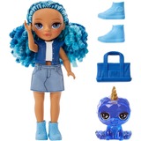 MGA Entertainment Rainbow High Littles - Sapphire (Blue), Puppe 