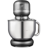 Medion Life 3-in-1 Digitale Küchenmaschine MD18430 grau, 1.200 Watt, 5 Liter Schüssel, inkl. Fleischwolf und Mixeraufsatz