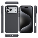 Nevox StyleShell SHOCK, Handyhülle schwarz, iPhone 17 Pro Max