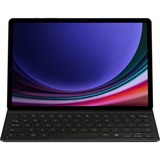 SAMSUNG Book Cover Keyboard Slim, Tablethülle schwarz, DE-Layout, Samsung Galaxy Tab S9 | S9 FE | S10 FE | S10 Lite