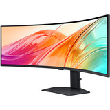Samsung ViewFinity S49F950UAU, LED-Monitor 124 cm (49 Zoll), schwarz, DQHD, VA, Curved, HDR, KVM, USB-Hub, USB-C, 120Hz Panel