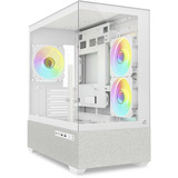 Sharkoon MK7 ARGB , Tower-Gehäuse weiß, Tempered Glass x 2