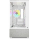 Sharkoon MK7 ARGB , Tower-Gehäuse weiß, Tempered Glass x 2