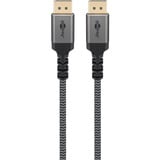 goobay Plus DisplayPort 1.4 Kabel, 8K @ 60Hz grau, 2 Meter