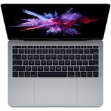 Apple MacBook Pro 33,8 cm (13,3") 2017 Generalüberholt, Notebook grau, 16 GB DDR3, 256 GB (256 GB PCIe basierter Flash-Speicher), macOS