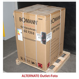 Bomann GS 7253, Gefrierschrank edelstahl