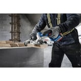 Bosch Professional Akku-Handkreissäge GKS 18V-51 Professional solo, 18Volt blau/schwarz, ohne Akku und Ladegerät, Ø 140mm, in L-BOXX