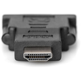 Digitus Adapter DVI-I > HDMI schwarz, Full HD 1.080p