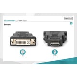 Digitus Adapter DVI-I > HDMI schwarz, Full HD 1.080p