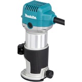 Makita Multifunktionsfräse RT0702CX2J, Fräsmaschine blau, 710 Watt, im MAKPAC Gr.4