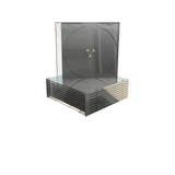 MediaRange CD Slimcase black (100 Stück), Schutzhülle Bulk