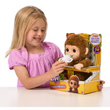 Moose Toys Little Live Pets - Mein kleiner Affe Mango, Kuscheltier 