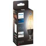 Philips Hue White Ambiance Filament E14 Kerzenform 350 lm, LED-Lampe ersetzt 30 Watt