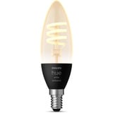 Philips Hue White Ambiance Filament E14 Kerzenform 350 lm, LED-Lampe ersetzt 30 Watt