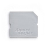 SMARTKEEPER ESSENTIAL Micro SD Port Lock (MSD04) + Lock Key Mini (U04), Einsteckschloss Farbcode Grau, 4 Stück + 1 Schlüssel