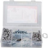 fischer Profi-Box GK + Schrauben, Dübel hellgrau, 101-teilig, mit Schrauben