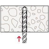 fischer Spreizdübel SX Plus 4x20 hellgrau, 200 Stück