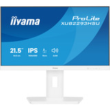 iiyama Prolite XUB2293HSU-W7, LED-Monitor 54.5 cm (21.5 Zoll), weiß (matt), FullHD, IPS, Adaptive-Sync, Einstellbarer Standfuß, 100Hz Panel