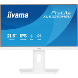 iiyama Prolite XUB2293HSU-W7, LED-Monitor 54.5 cm (21.5 Zoll), weiß (matt), FullHD, IPS, Adaptive-Sync, Einstellbarer Standfuß, 100Hz Panel