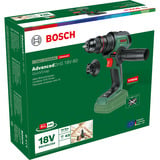 Bosch Heimwerken & Garten Akku-Bohrschrauber AdvancedDrill 18V-80 QuickSnap Solo grün/schwarz, ohne Akku und Ladegerät, POWER FOR ALL ALLIANCE