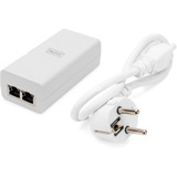 Digitus Gigabit Active 802.3at PoE Midspan, PoE-Injektor weiß