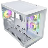 FSP S380-WA wh, Tower-Gehäuse weiß, Tempered Glass x 2