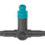 GARDENA Micro-Drip-System Reihentropfer 2 l/h schwarz/türkis, 10 Stück, Modell 2023